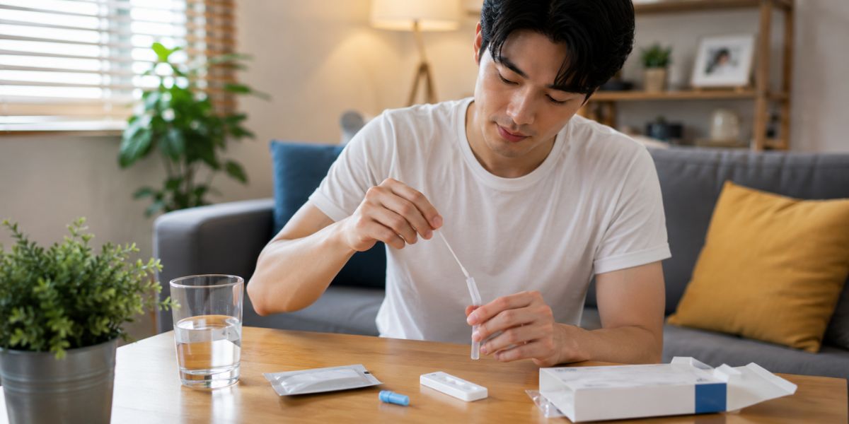 Self-testing at home