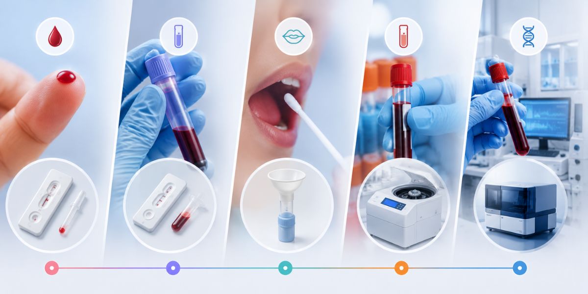 The types of HIV test