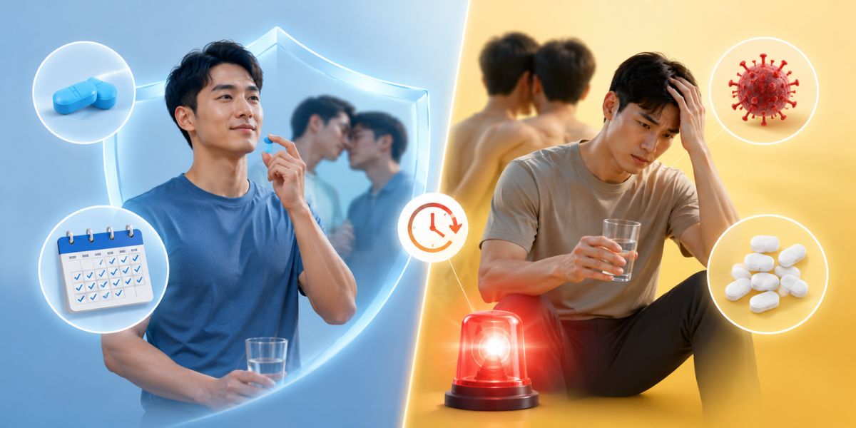 PrEP กับ PEP ต่างกันอย่างไร