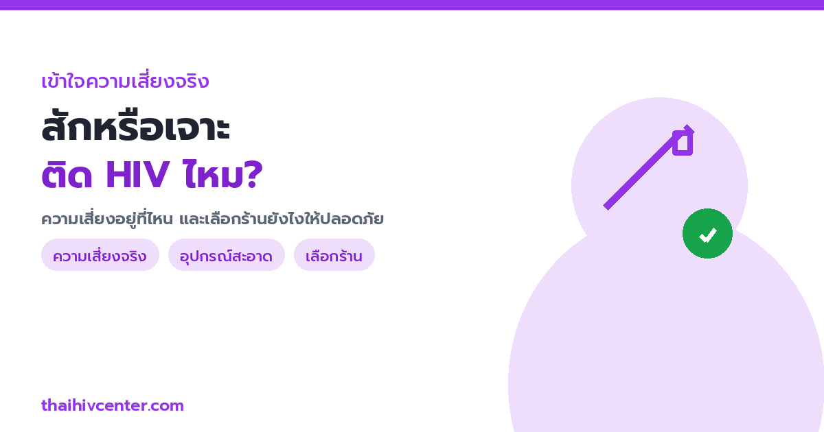 สักหรือเจาะ ติด HIV ไหม? ความเสี่ยงอยู่ที่ไหน และเลือกร้านยังไงให้ปลอดภัย